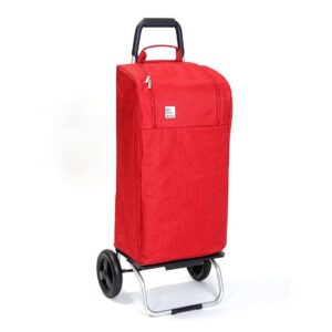 Chariot de courses pliable Sidebag Buggy - Sac 42L - Fashion Bordeaux - 2 roues
