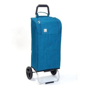 Chariot de courses pliable Sidebag Buggy - Sac 42L - Fashion Turquoise - 2 roues