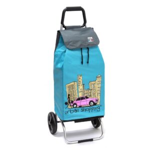 Chariot de courses pliable Sidebag Buggy - Sac 55L - US turquoise