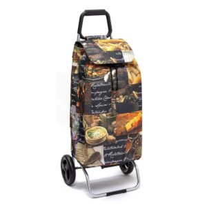 Chariot de courses pliable Sidebag Buggy - Sac 55L - Food - 2 roues