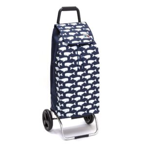 Chariot de courses pliable Sidebag Carlux - Sac 55L - Baleine - 2 roues