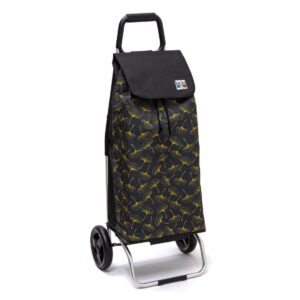 Chariot de courses pliable Sidebag Carlux - Sac 55L - Goldenginko - 2 roues