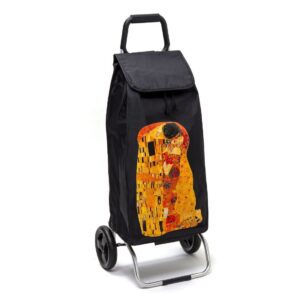 Chariot de courses pliable Sidebag Carlux - Sac 55L - Mon Amour - 2 roues