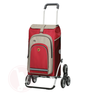 Andersen Royal Shopper Hydro 2.1 Système 6 roues monte-escalier - Rouge