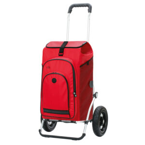 Andersen Royal Shopper Hydro 3.0 – Grand caddie de courses 62 L - Rouge, 25 cm pneumatique