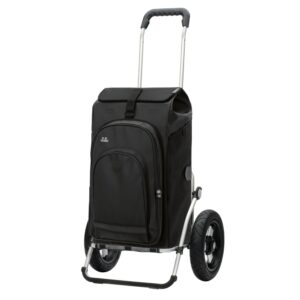 Andersen Royal Shopper Hydro 3.0 – Grand caddie de courses 62 L - Noir, 29 cm pneumatique