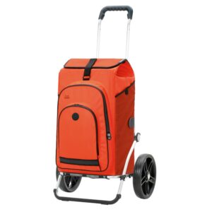 Andersen Royal Shopper Hydro 3.0 – Grand caddie de courses 62 L - Orange, 25 cm