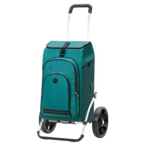 Andersen Royal Shopper Hydro 3.0 – Grand caddie de courses 62 L - Pétrole, 25 cm