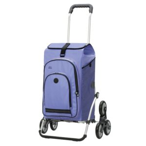 Andersen Royal Shopper Hydro 3.0 – Grand caddie de courses 62 L - Lilas, Système 3 roues