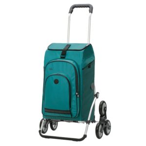 Andersen Royal Shopper Hydro 3.0 – Grand caddie de courses 62 L - Pétrole, Système 3 roues