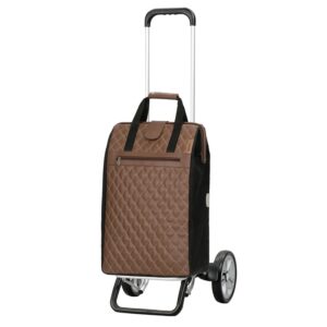 Chariot de courses Andersen Alu Star Shopper Inra 44 L - Marron
