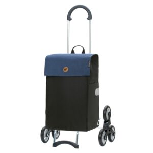 Chariot de courses Andersen Scala Hera 6 roues - Bleu