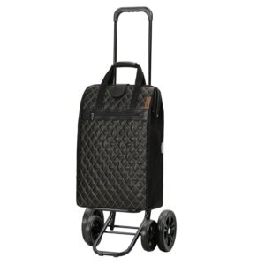 Chariot de courses Andersen Quattro Shopper Inra - 4 roues - Noir