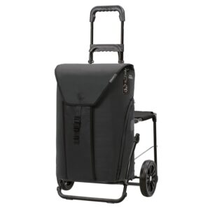 Chariot de courses Andersen Komfort Shopper Oli.P 3.0 50 L - Noir