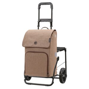 Chariot de courses Andersen Komfort Shopper Ipek Maxi 40 L - Sable